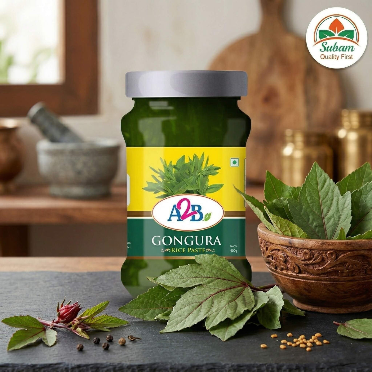 A2B Gongura Rice Paste