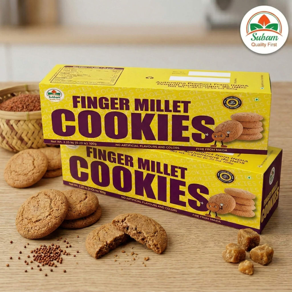 Cookies Finger Millet (Subam)