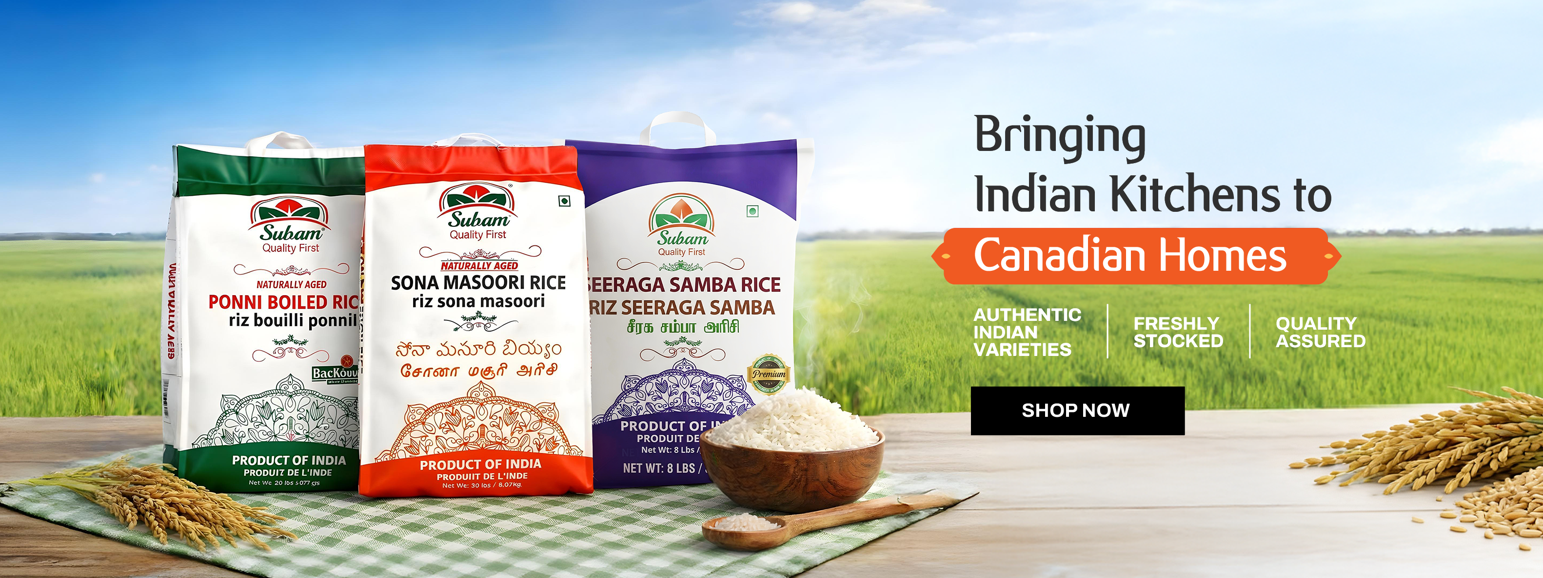Subam Trading | Indian Groceries & Kitchen Equipment Canada