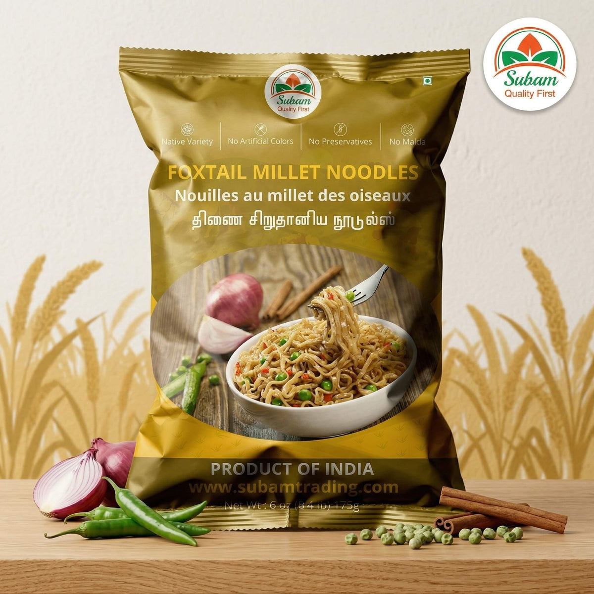 Noodles - Foxtail Millet