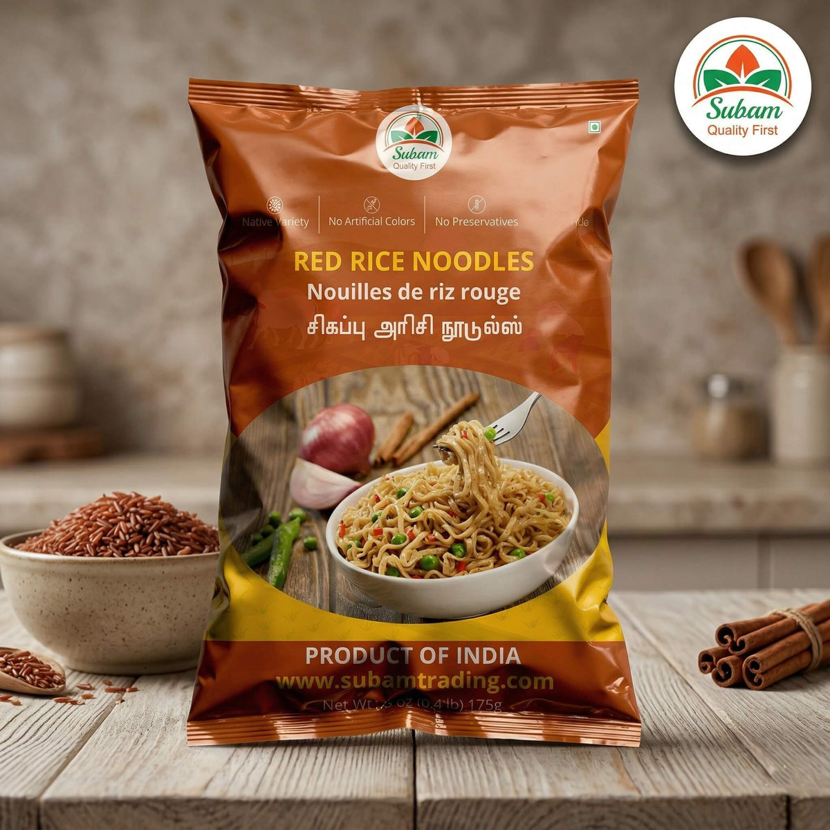 Noodles - Red Rice Millet