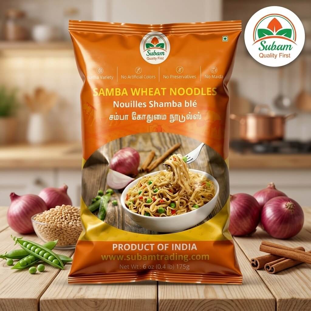 Noodles - Samba Wheat Millet