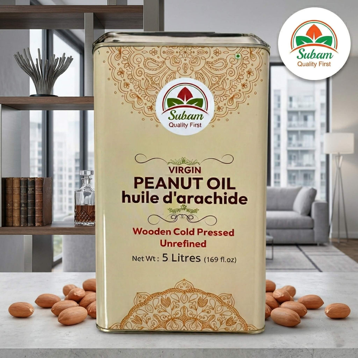 Peanut Oil (Cold Pressed)