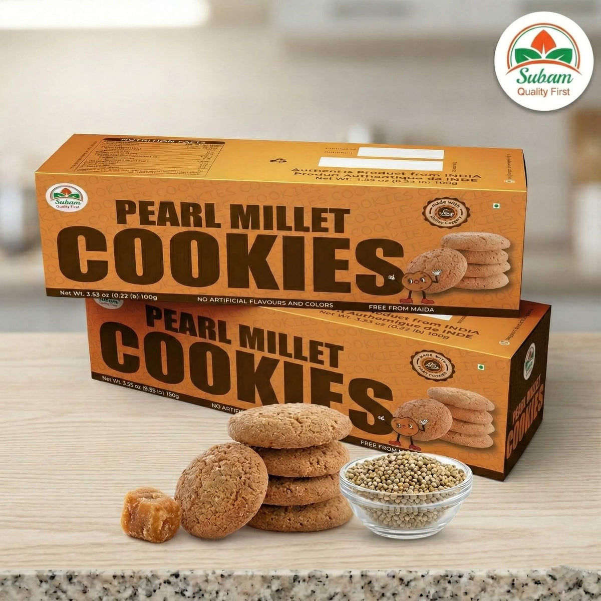 Cookies Pearl Millet (Subam)