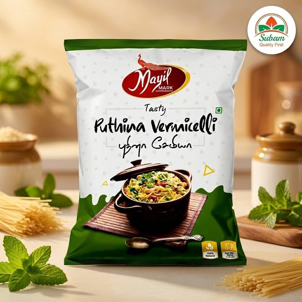 Puthina (Mint) Vermicelli