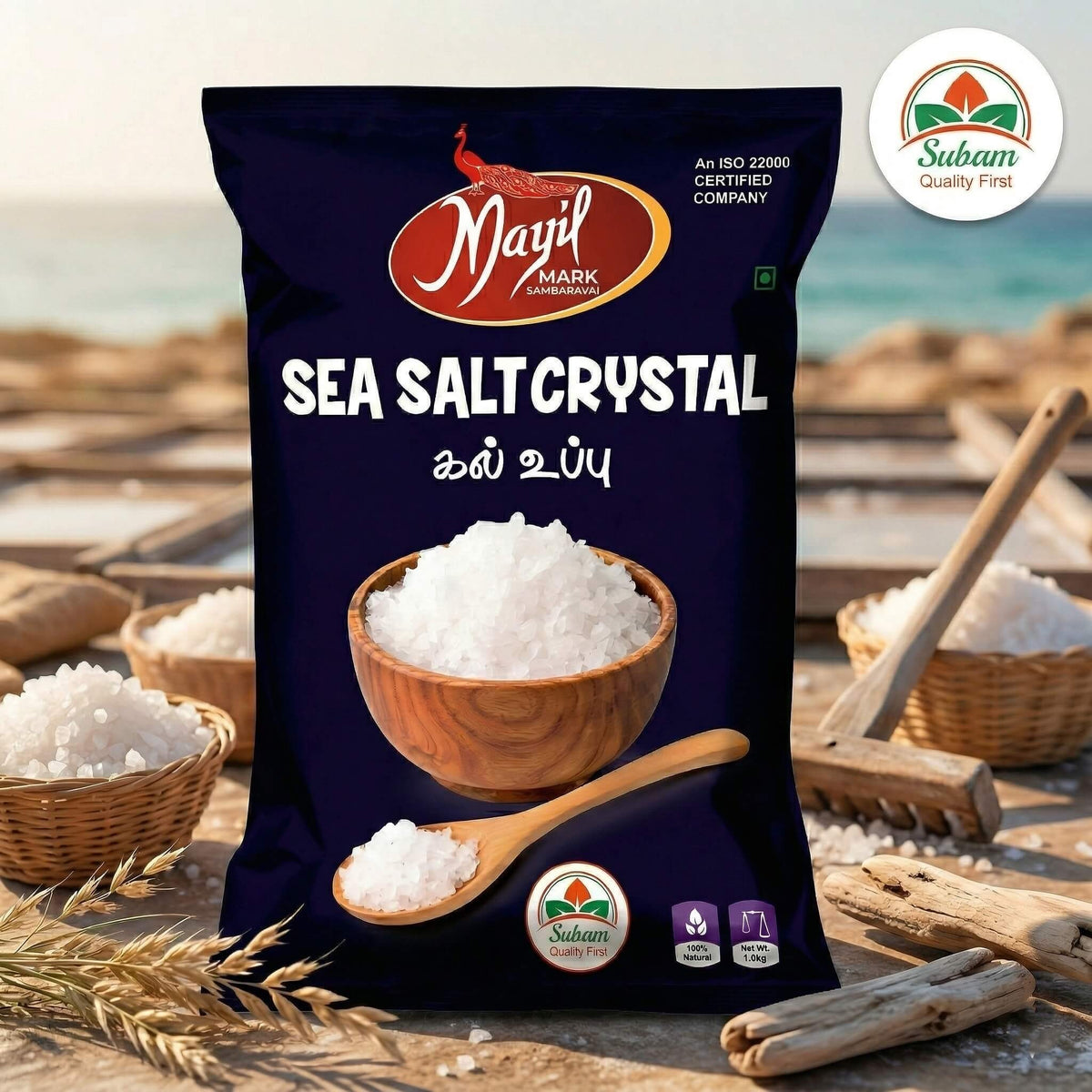 Sea Salt Crystals