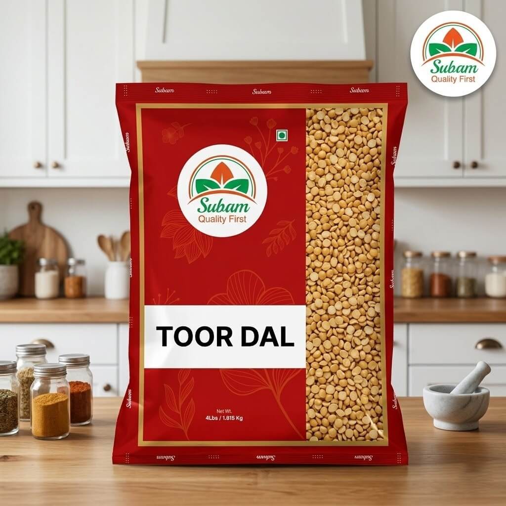 Subam trading toor dal image 